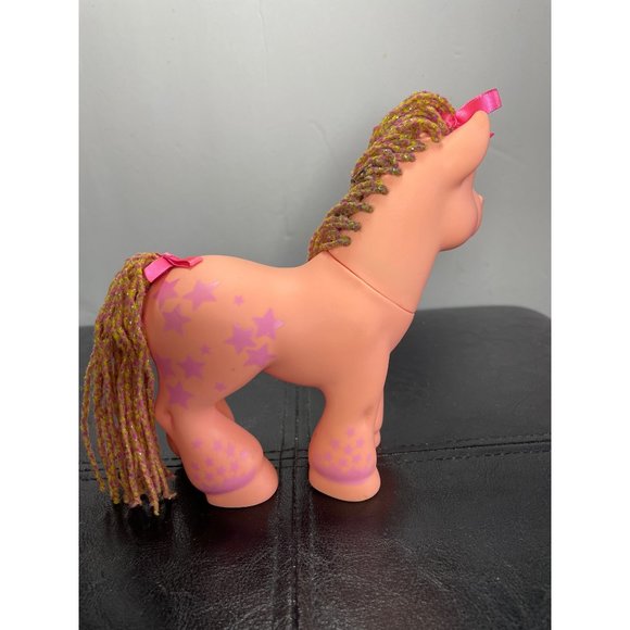 1992 Hasbro Cabbage Patch Kids Crimp N Curl Unicorn Pony Pink Stars 6.5” READ - Picture 4 of 11